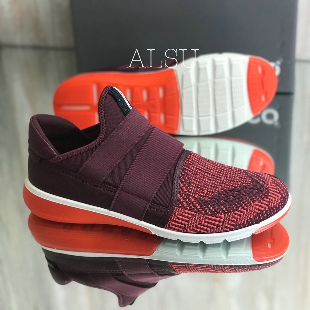 ECCO Intrinsic 2 Band Burgundy Coral W AUTHENTIC - Picture 3 of 7